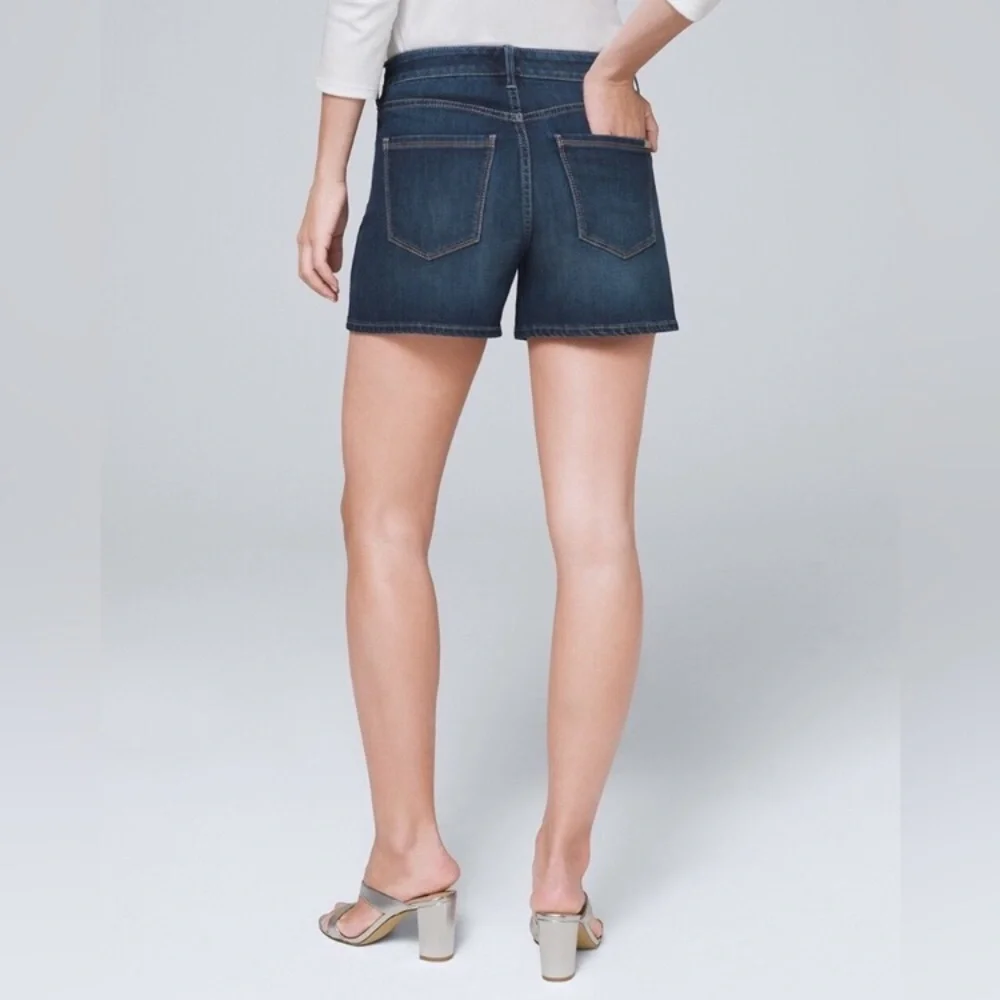 WHBM | The Sculpt Short High-Rise Denim Shorts